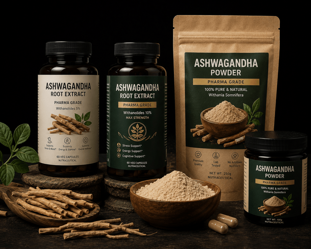 Ashwagandha · Pharma Grade exported from India to Indonesia